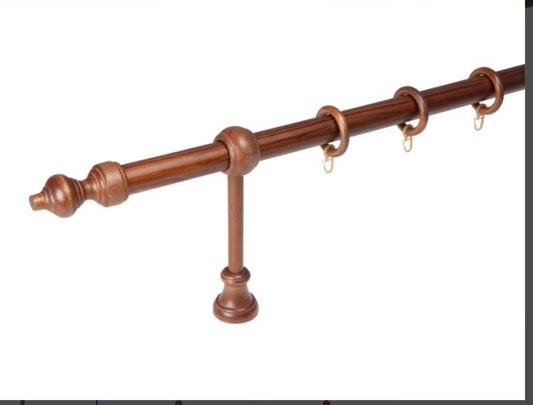Galerie simplă de lemn culoare nucului disponibilă în mai multe dimensiuni